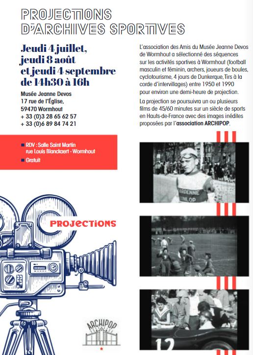 projections d'archives sportives Wormhout.JPG